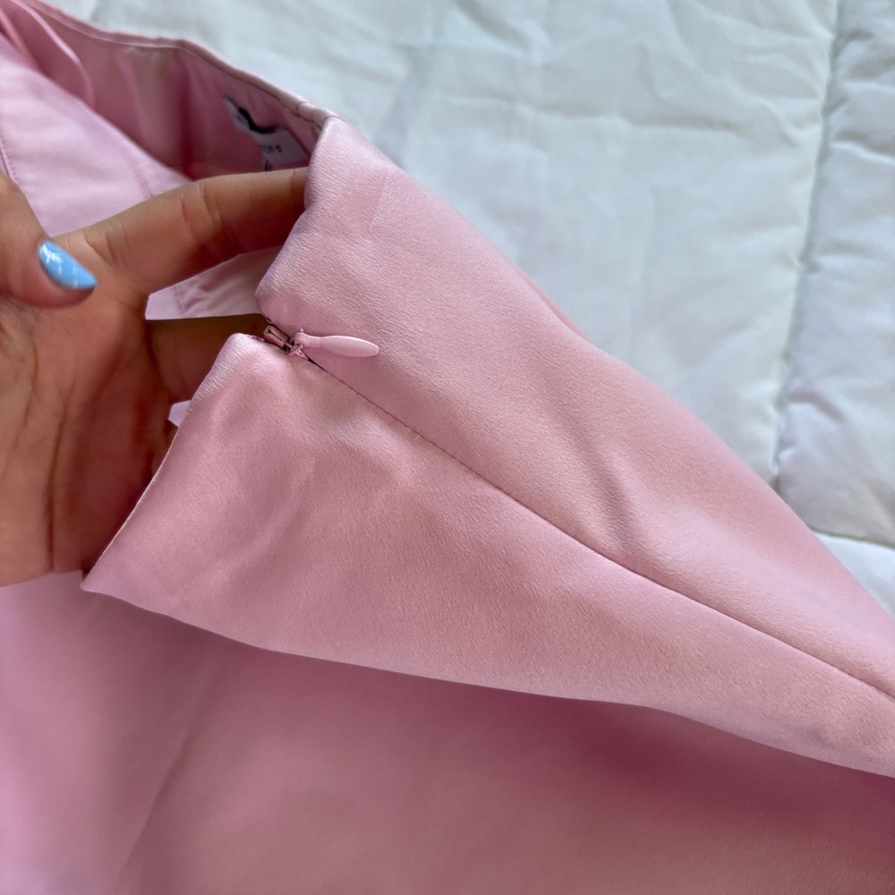 Pink Rebecca Minkoff Mini Skirt - Picture 4 of 7